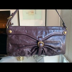 Kooba purple clutch / shoulder bag